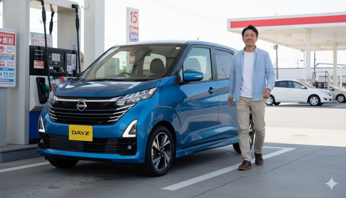 日産デイズを満タンにした値段は？走行距離は何キロ走るか？