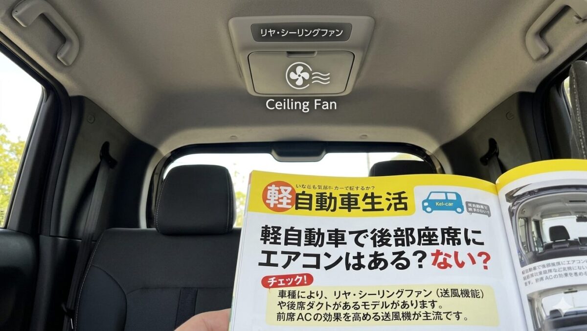 軽自動車で後部座席にエアコンがある車種はある？ない？
