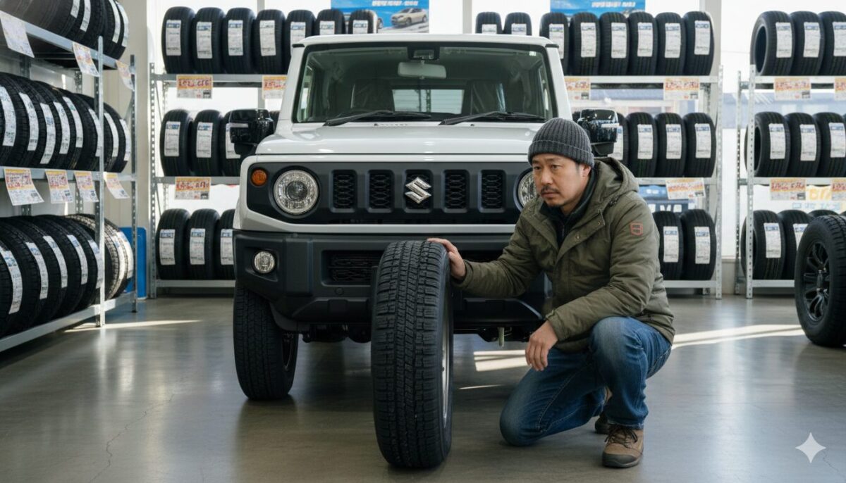 ジムニーにスタッドレスはいらない説を検証！意外な事実とは？