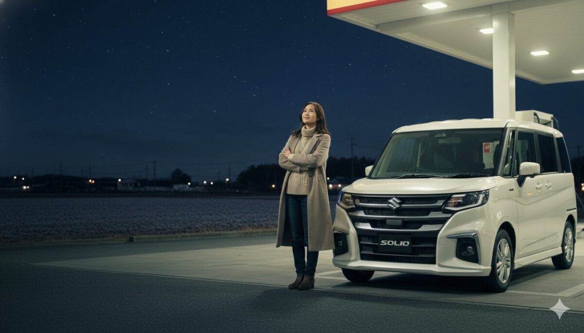 ソリオは満タンで走行距離は何キロ走る？何リットル入る？