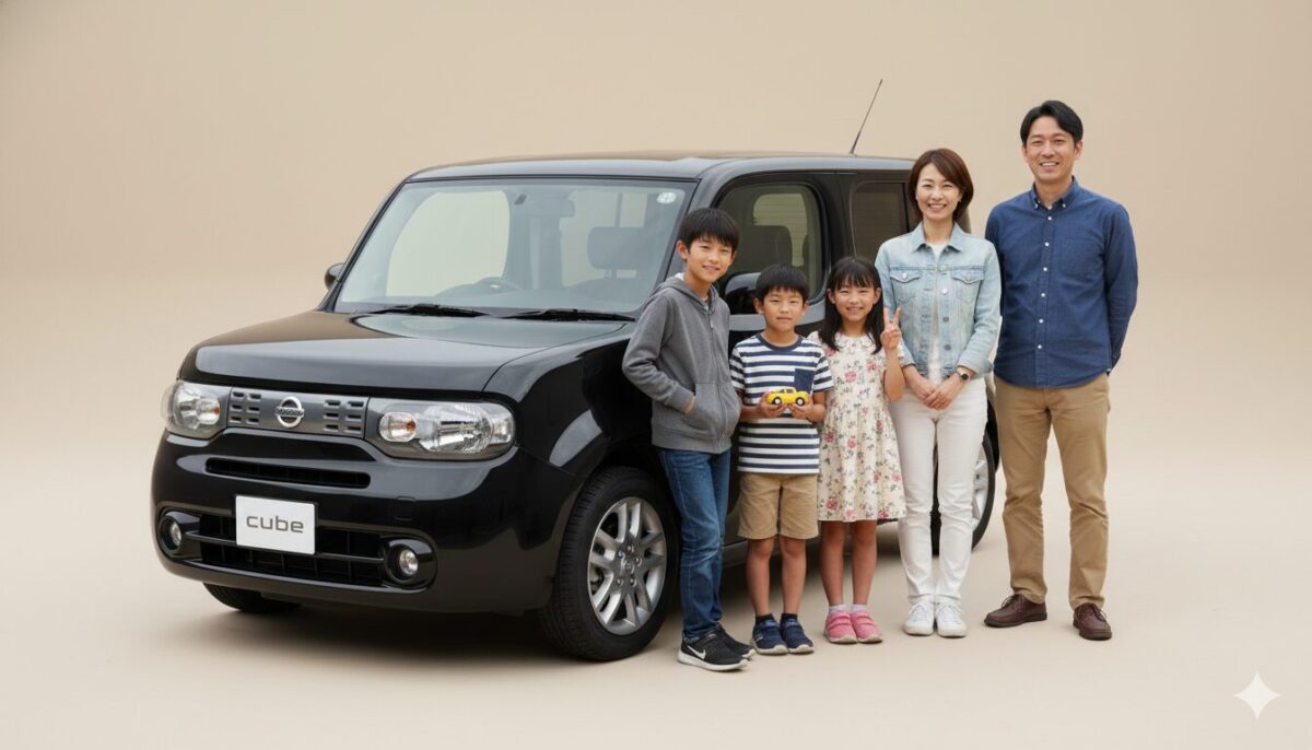 キューブは何人乗り？子供と大人、5人乗ると狭い組み合わせ