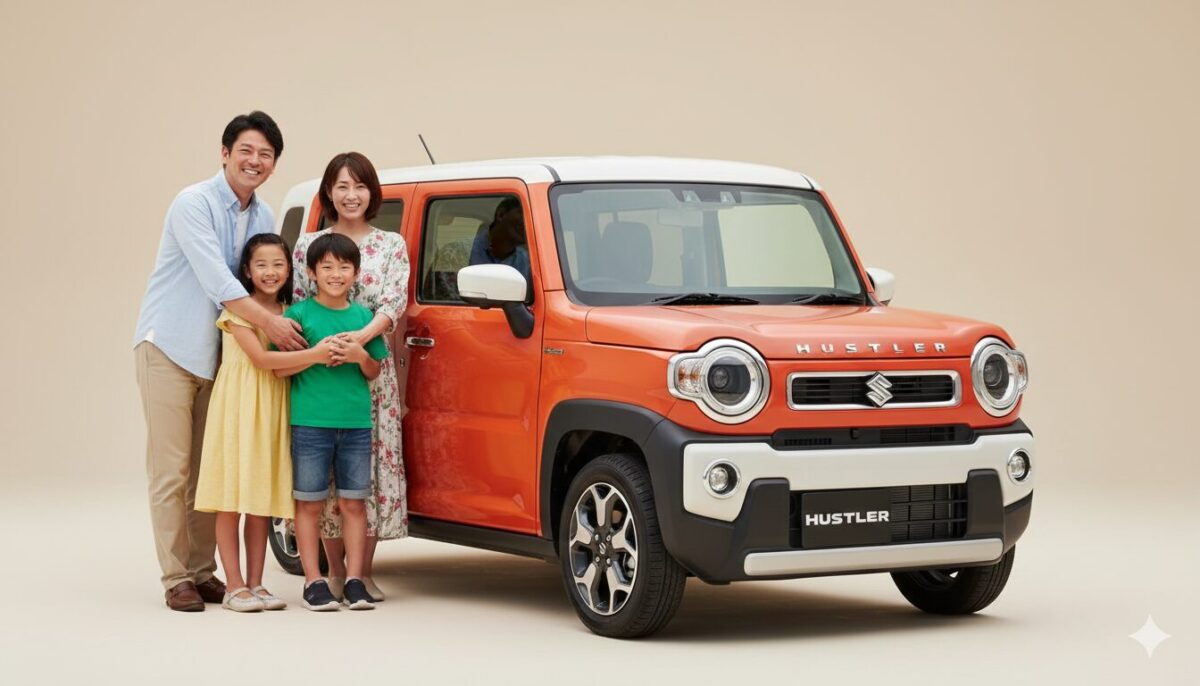 ハスラーは何人乗り？4人フル乗車しての遠出や旅行はアリ？