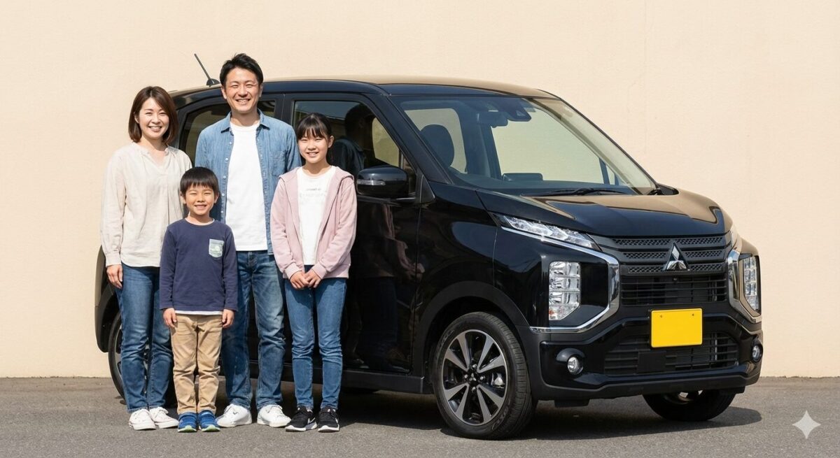 三菱ekクロスは何人乗り？SUV風だけど軽だから定員4人
