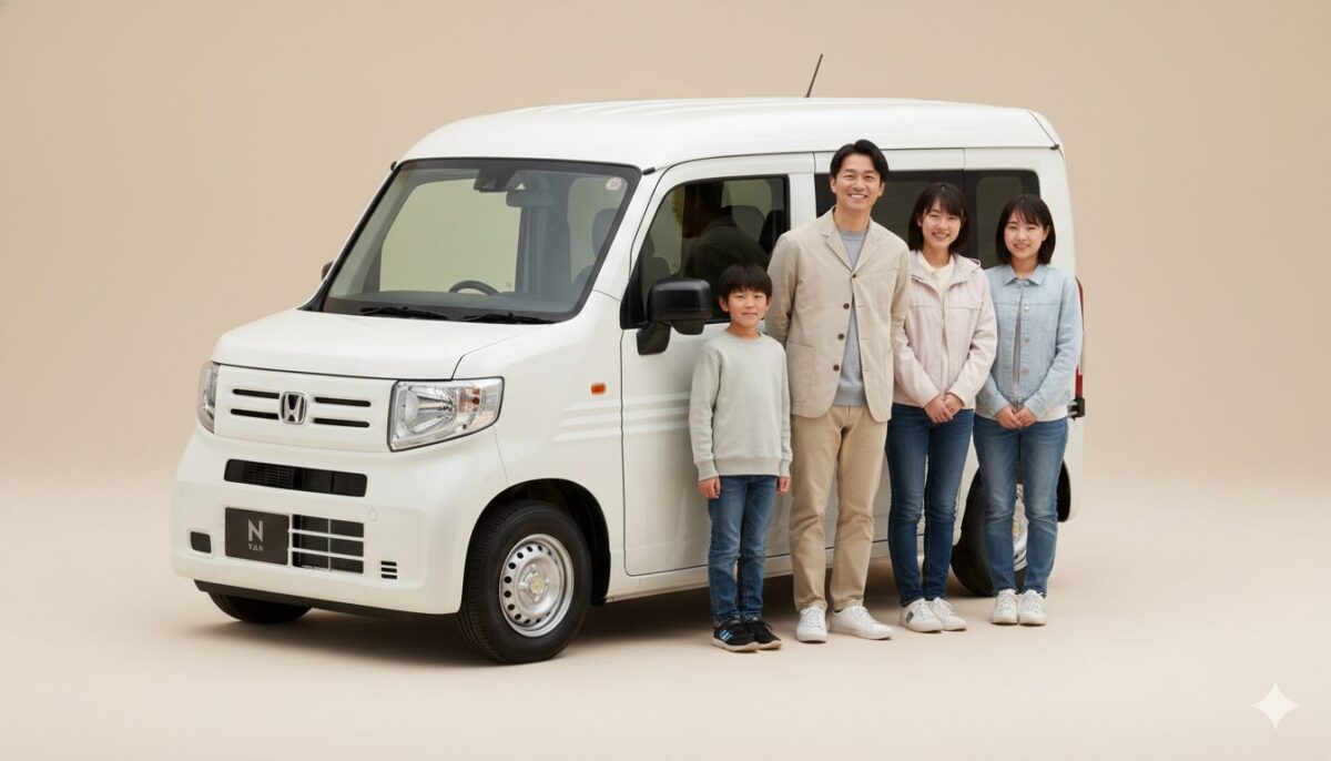 N-VANは何人乗り？基本2人だけど4人までOKなワケ