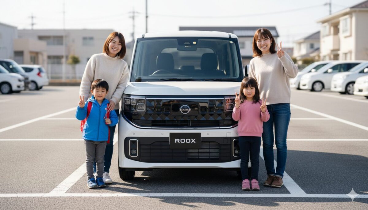 ルークスと２組の親子