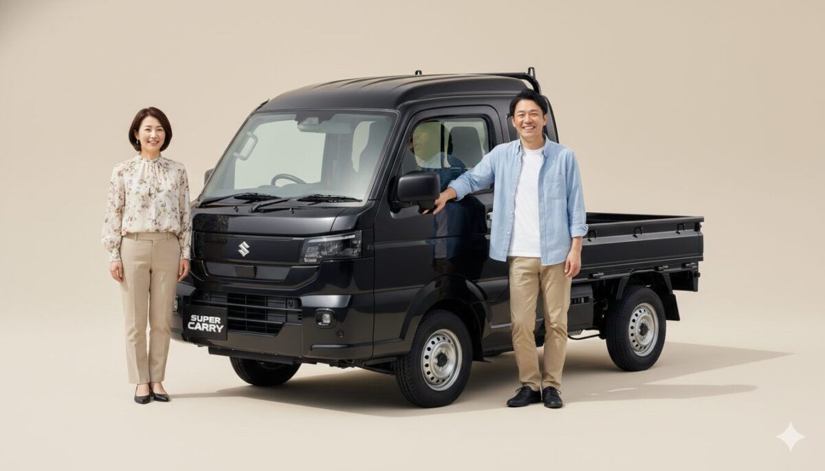 スーパーキャリイは何人乗り？乗車定員は「2名」がルール