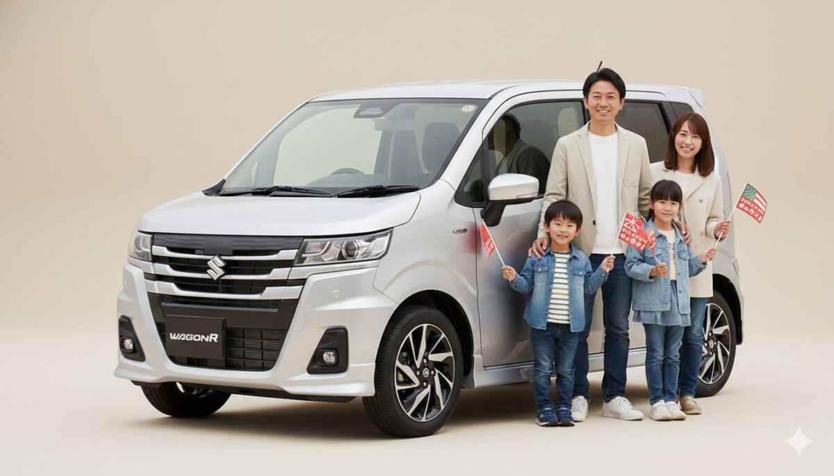 ワゴンRは何人乗り？大人3人・子供2人は定員オーバーか？