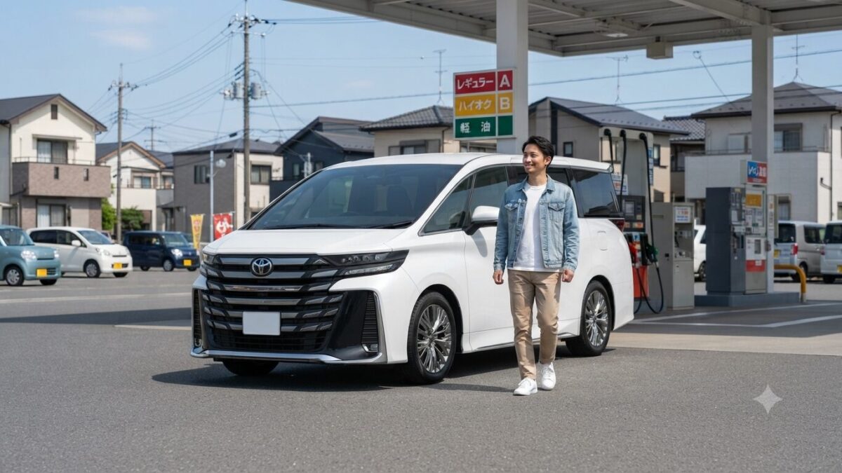 ヴェルファイアはガソリン満タンでいくら？容量は何リットル？