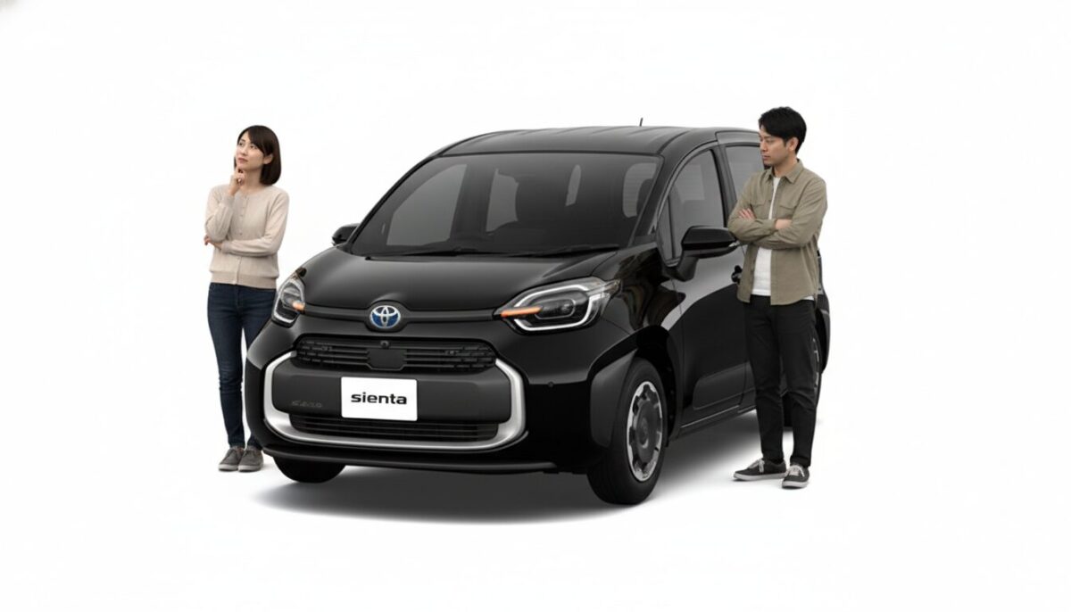 シエンタの黒をかっこいいと思う人、ビミョーと思う人の違い