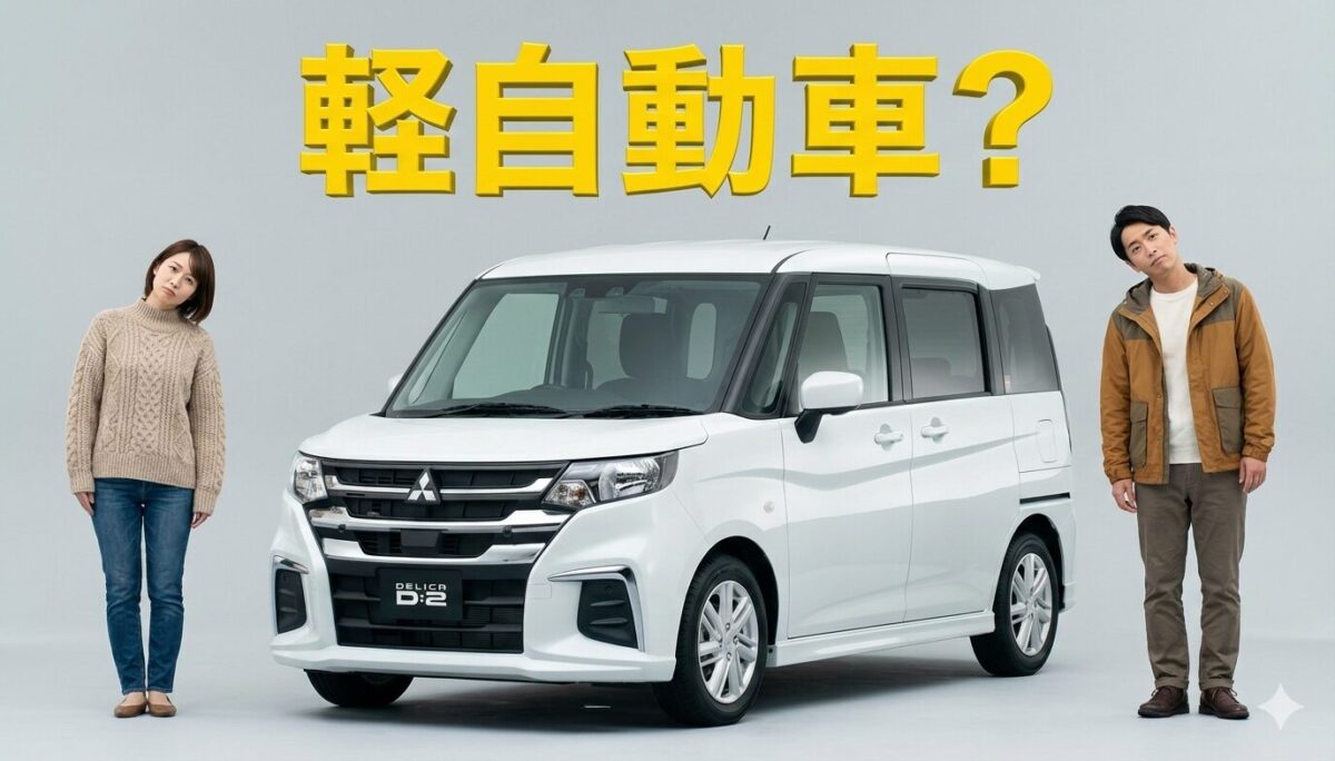 デリカD:2は軽自動車？普通車？基本的な情報を総まとめ！