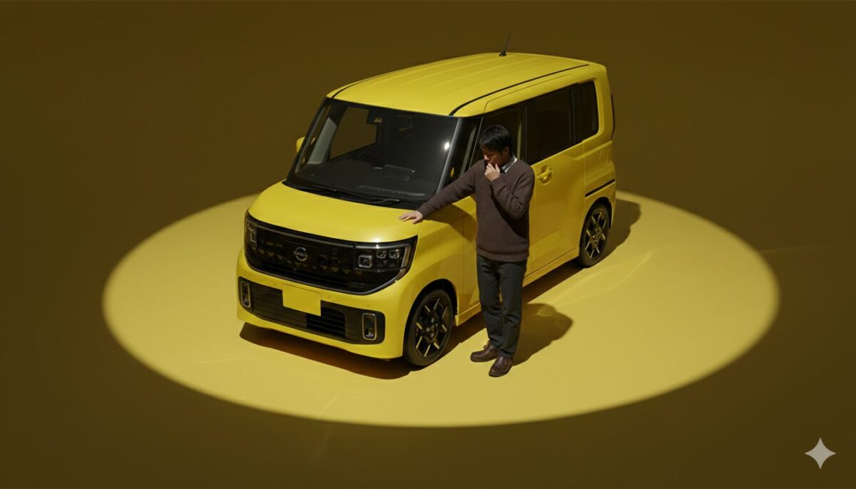 ルークスに手を当てて考え事をする男性