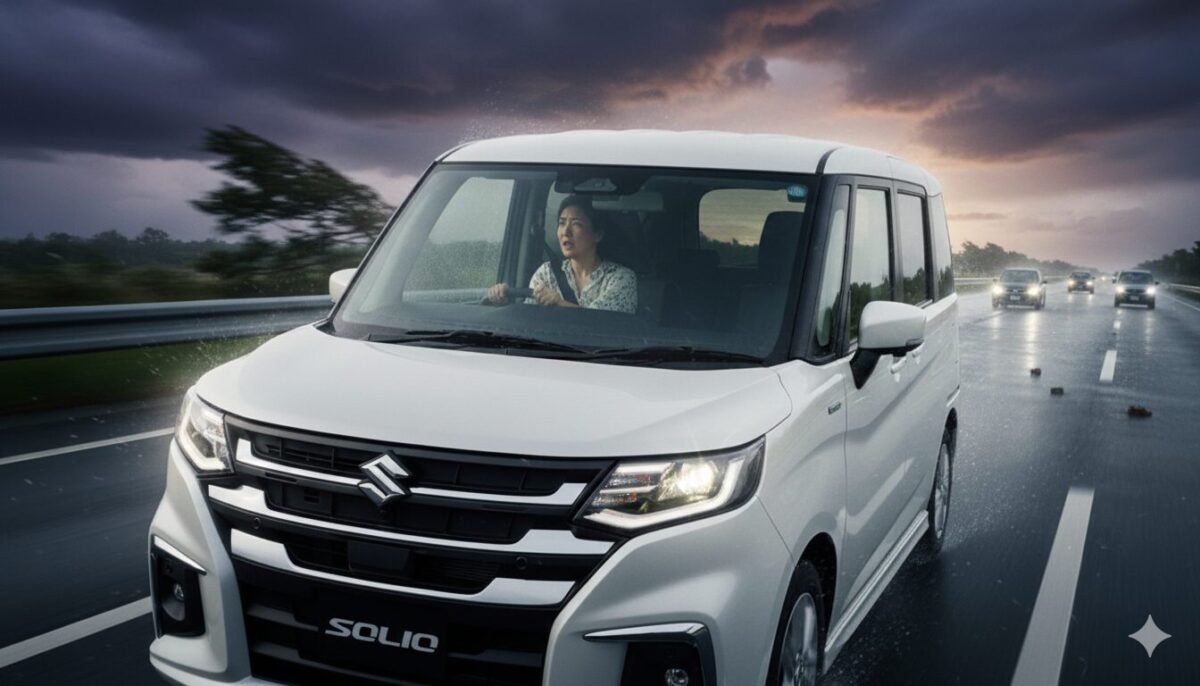 ソリオだと高速は怖い？横風で不安定さを感じる人もいるワケ