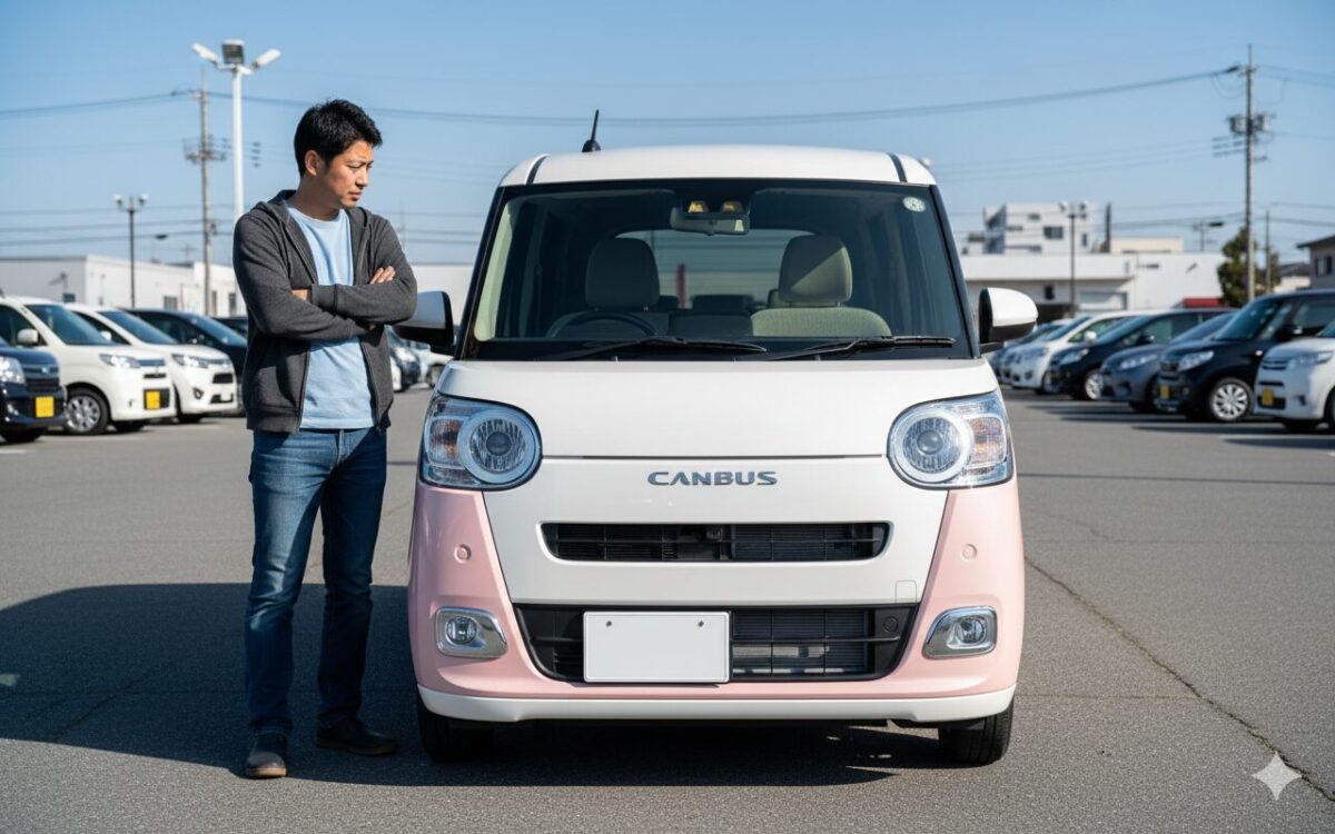 ダイハツのキャンバスは軽じゃない？白ナンバーが存在するワケ