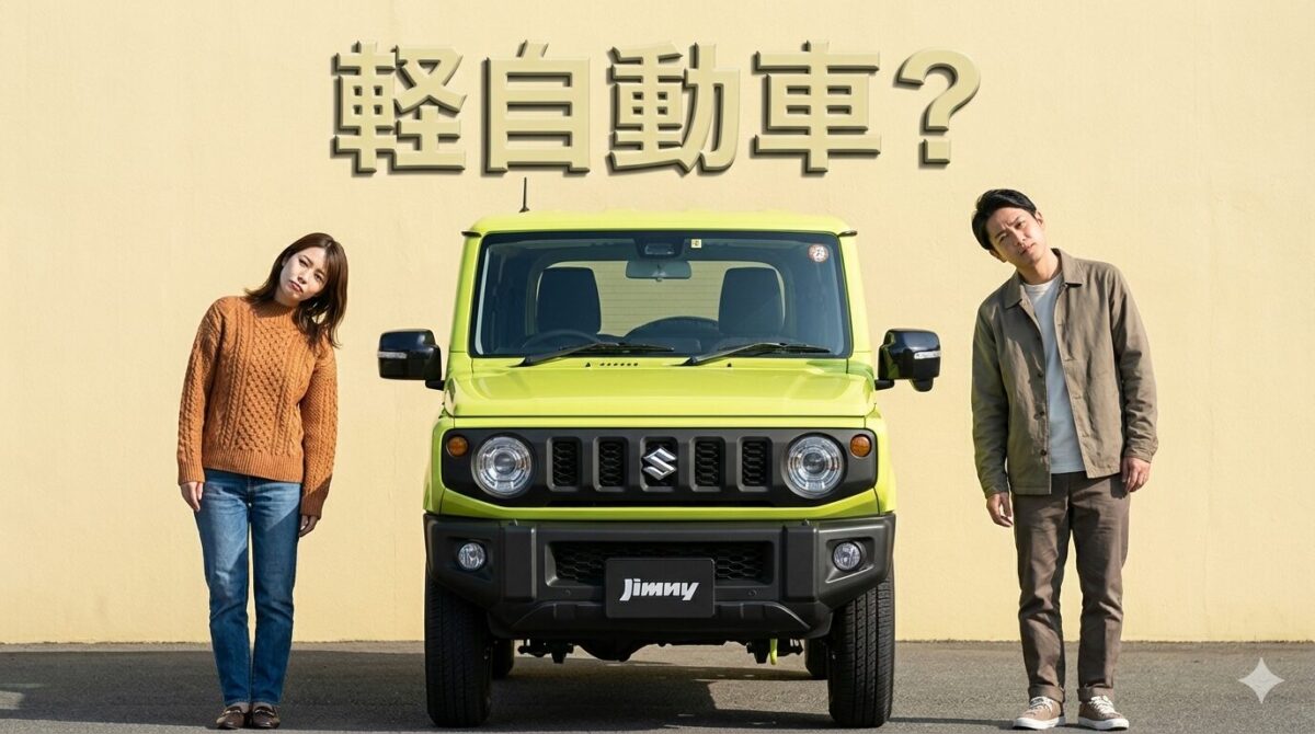 ジムニーは軽自動車じゃない？軽と普通車のどっちなの？