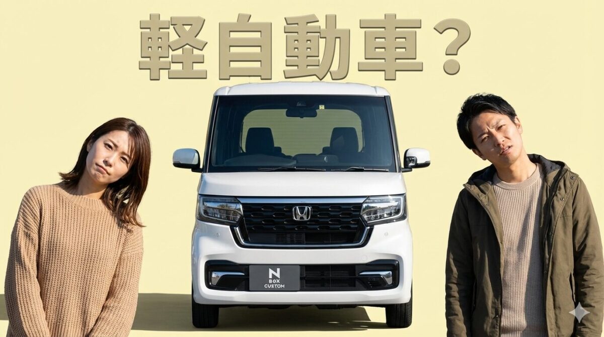 N-BOXは軽自動車じゃない？白ナンバーが多い理由を暴露