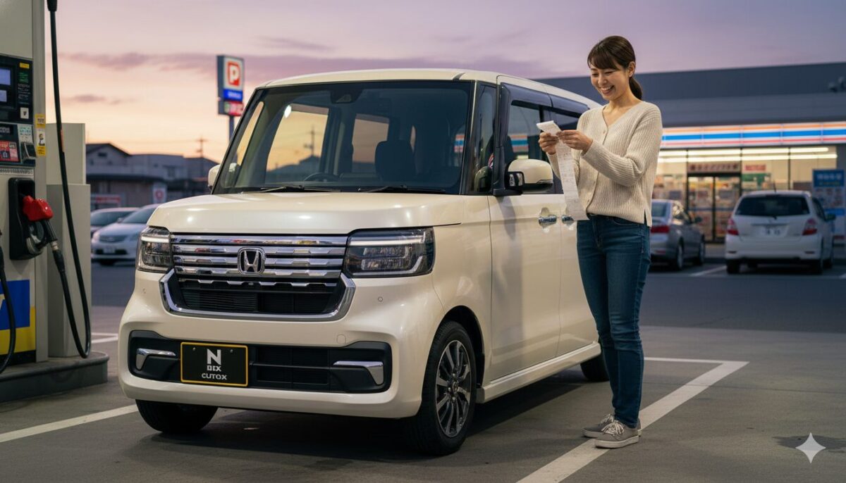 N-BOXの満タンの走行距離＆いくらになる？カスタム含む全グレード