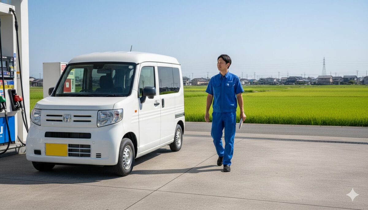 N-VANの満タンでの走行距離！何キロ走る？値段はいくら？
