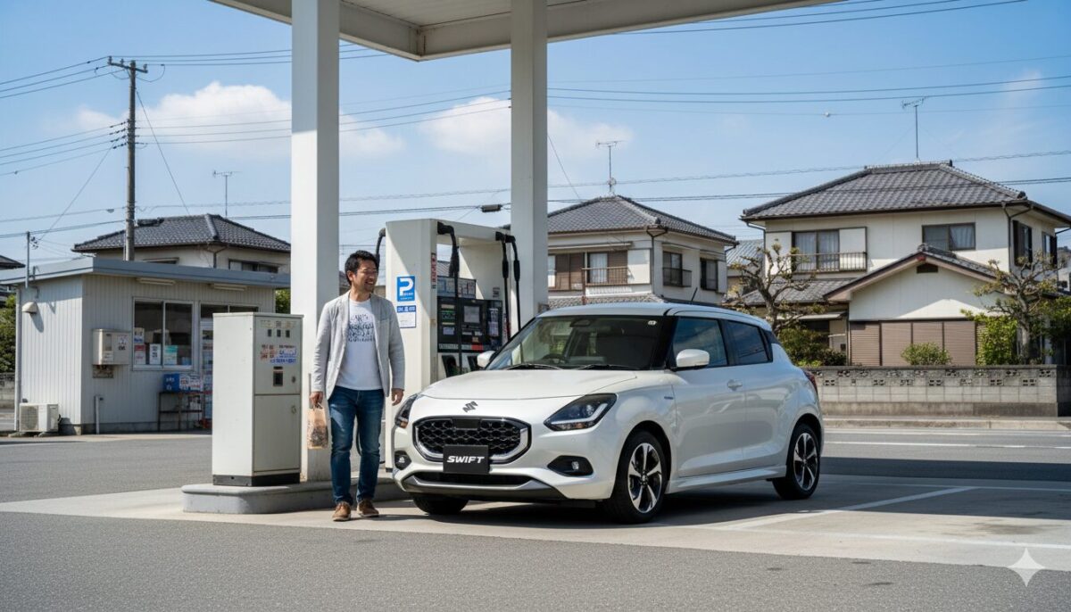 スイフトは満タンで何リットル？走行距離は何キロ走る？