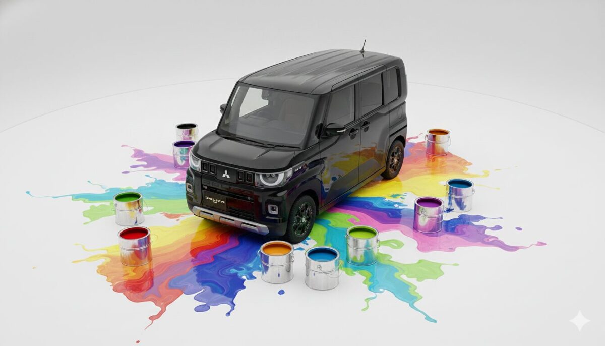 デリカミニの色で悩む人にアドバイス！9つのタイプ別お勧め