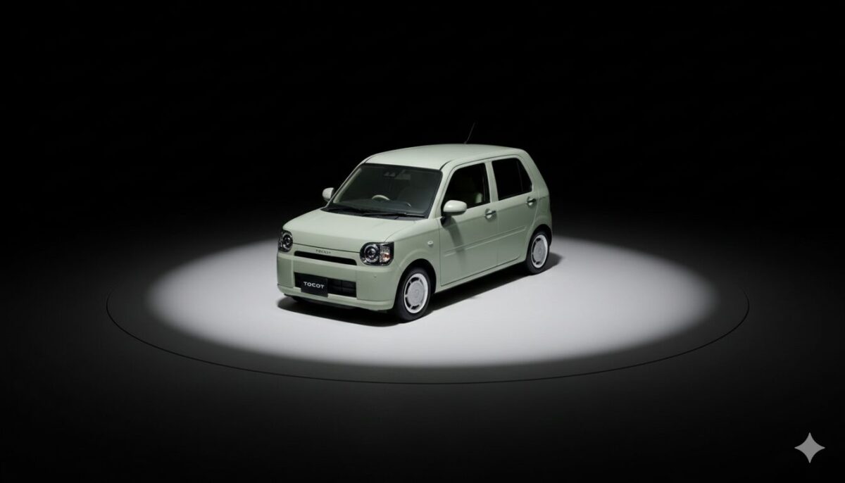 ステージ上でスポットライトが当たっているトコット